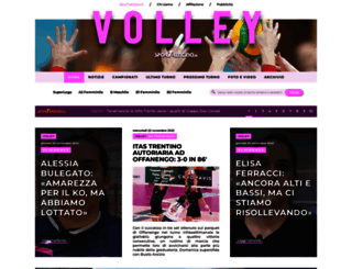 volley.sportrentino.it screenshot