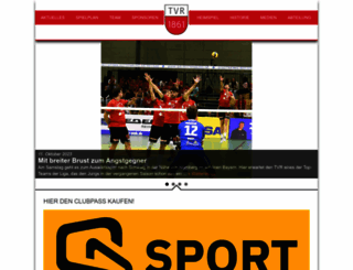 volleyball-rottenburg.de screenshot