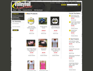 volleyball-warehouse.com screenshot