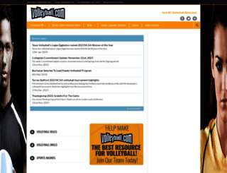 volleyball.com screenshot