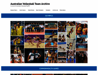 volleyballarchive.wordpress.com screenshot