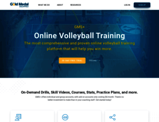 volleyballtoolbox.com screenshot