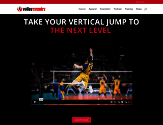 volleycountry.com screenshot
