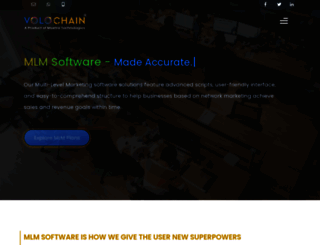 volochainmlmsoftware.com screenshot