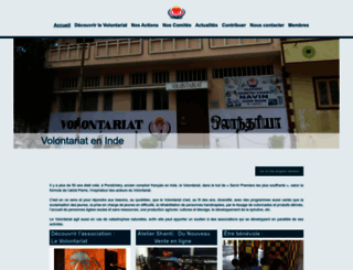 volontariat-inde.org screenshot