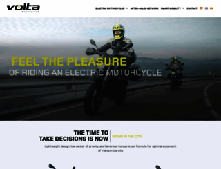 volta-motorbikes.com screenshot