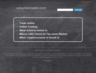 volumeinvest.com screenshot