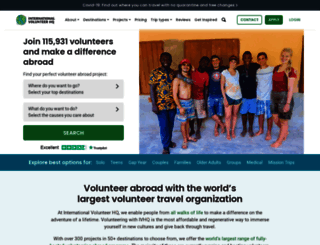 volunteerhq.com screenshot