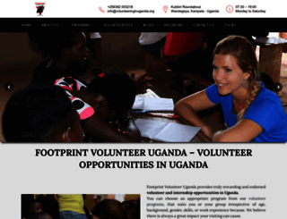 volunteeringinuganda.org screenshot