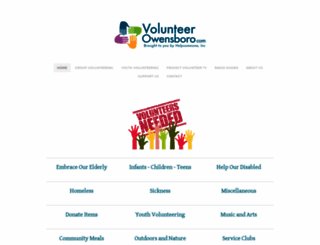 volunteerowensboro.com screenshot