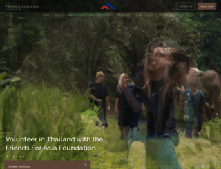 volunteerthailand.org screenshot