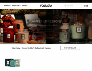 voluspa.com screenshot