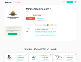 volvo.minutemachine.com screenshot