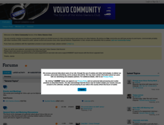 volvoforums.org.uk screenshot