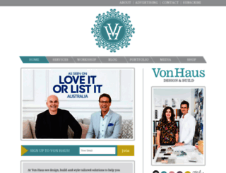 von-haus.com.au screenshot