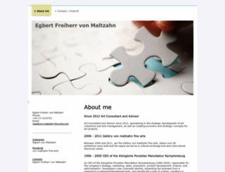 von-maltzahn-fine-arts.com screenshot