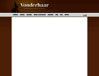 vonderhaar.com screenshot