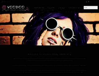 voodoobodyjewellery.com.au screenshot
