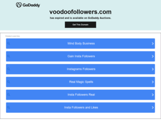 voodoofollowers.com screenshot