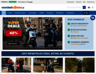 voordeelscooters.nl screenshot