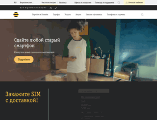 voronezhskaya-obl.beeline.ru screenshot