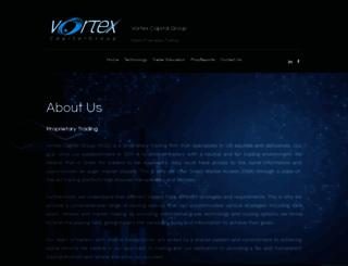 vortexcapitalgroup.com screenshot