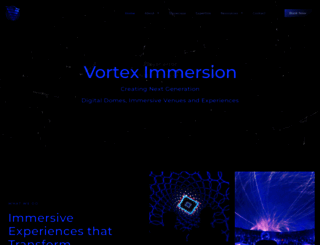 vorteximmersion.com screenshot