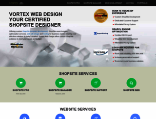 vortexwebdesign.com screenshot