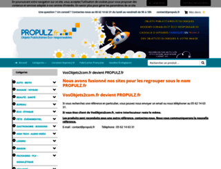 vosobjets2com.fr screenshot