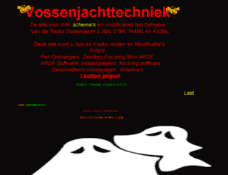 vossenjachttechniek.nl screenshot
