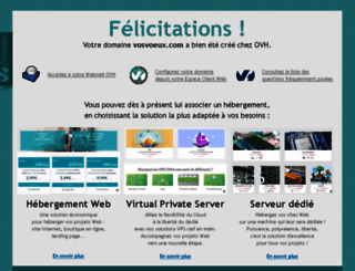 vosvoeux.com screenshot