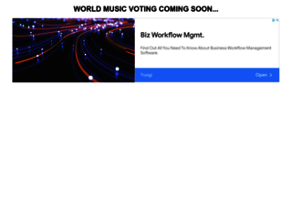 vote.worldmusicawards.com screenshot