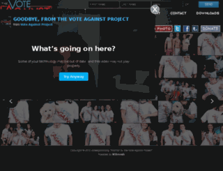 voteagainst.org screenshot