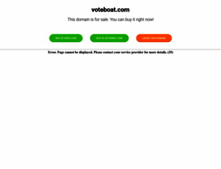 voteboat.com screenshot