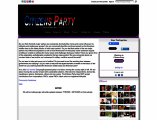 votecitizens.org screenshot