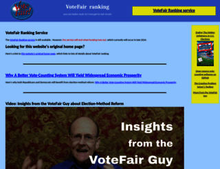votefair.org screenshot