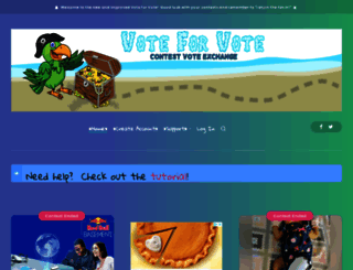 voteforvote.com screenshot
