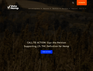 votehemp.org screenshot