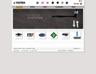votek.com.tr screenshot