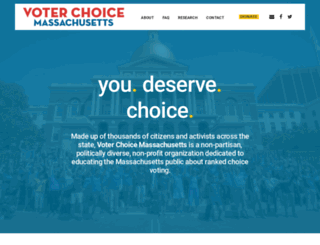 voterchoicema.nationbuilder.com screenshot