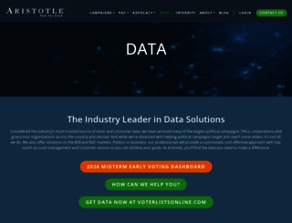 voterlistsonline.com screenshot