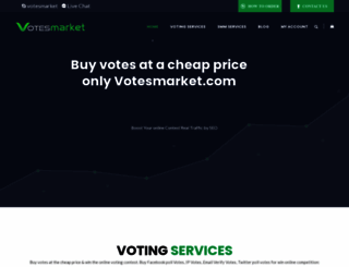 votesmarket.com screenshot
