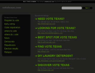 votetexas.com screenshot