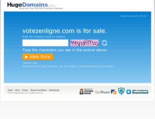 votezenligne.com screenshot