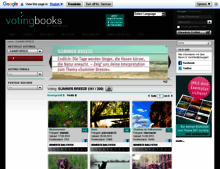 votingbooks.com screenshot