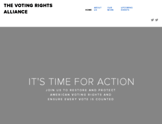 votingrightsalliance.net screenshot