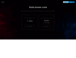 votojoven.com screenshot