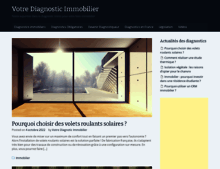 votre-diagnostic-immobilier.fr screenshot
