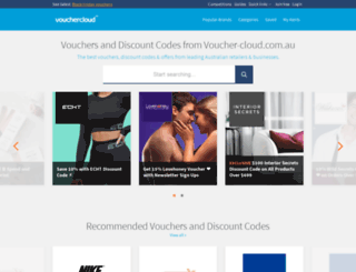voucher-cloud.com.au screenshot