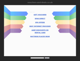 vouchers-and-deals.co.uk screenshot